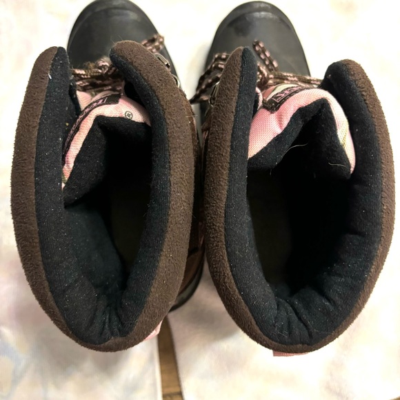 Realtree Camo duck boots Ranger insulated pink and green SZ 10 Worn once - Picture 11 of 15